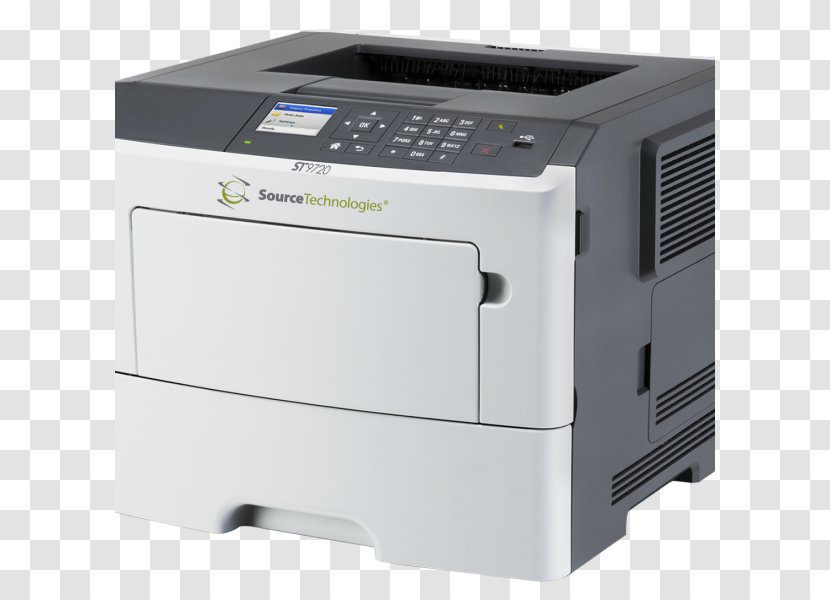 Lexmark MS510 Toner Cartridge Laser Printing Printer - Check Print Transparent PNG