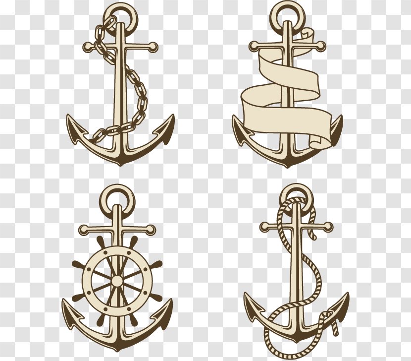 Anchor Euclidean Vector Download - Hand-painted Transparent PNG