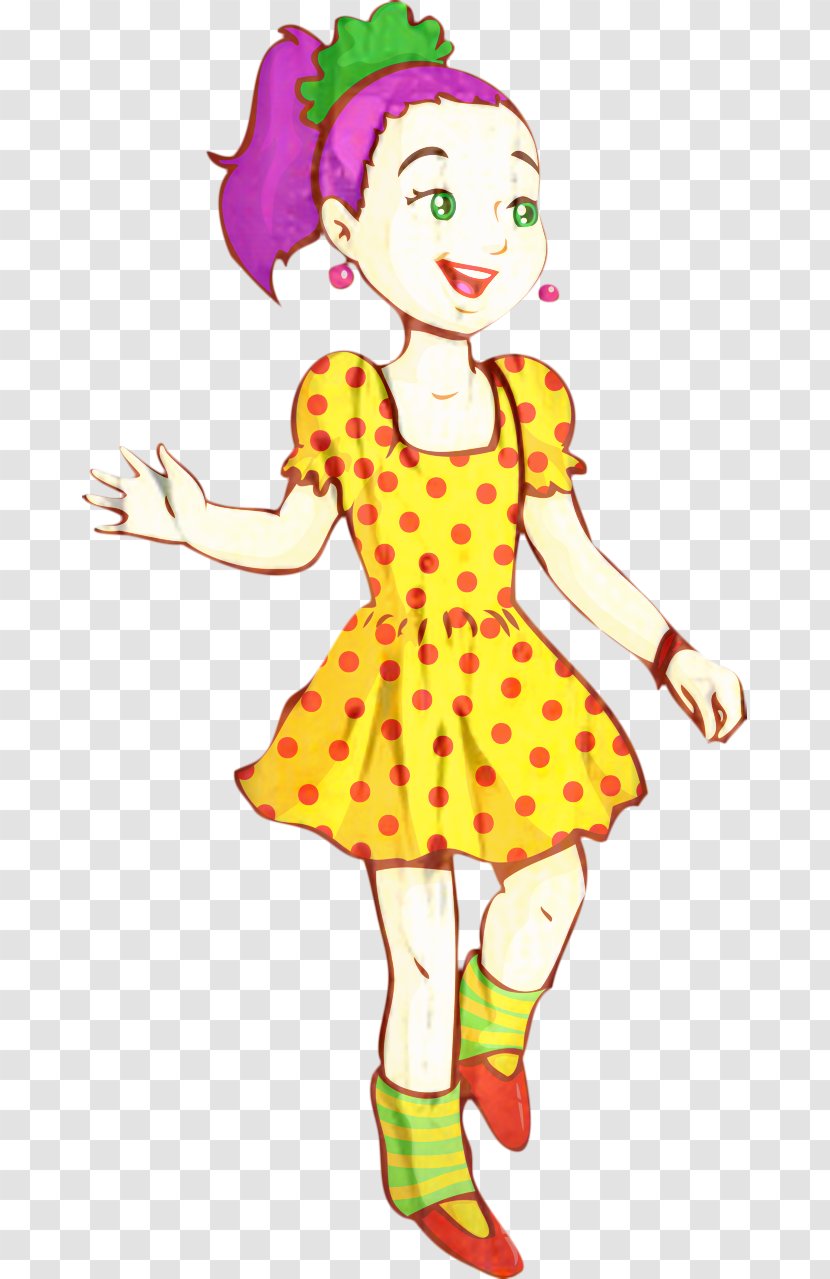 Girl Cartoon - Skirt - Style Fashion Design Transparent PNG