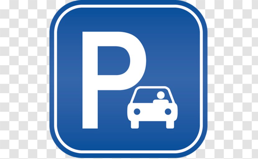 Parking Car Park Royalty-free Clip Art - Blue Transparent PNG
