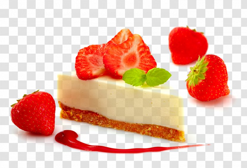Strawberry Cream Cheesecake Panna Cotta Flavor - Taste Transparent PNG