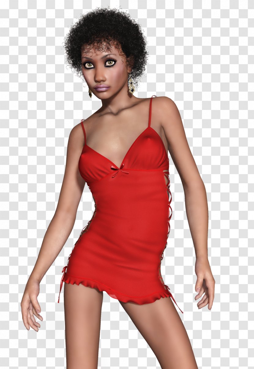 DeviantArt Model Fashion Female - Flower Transparent PNG