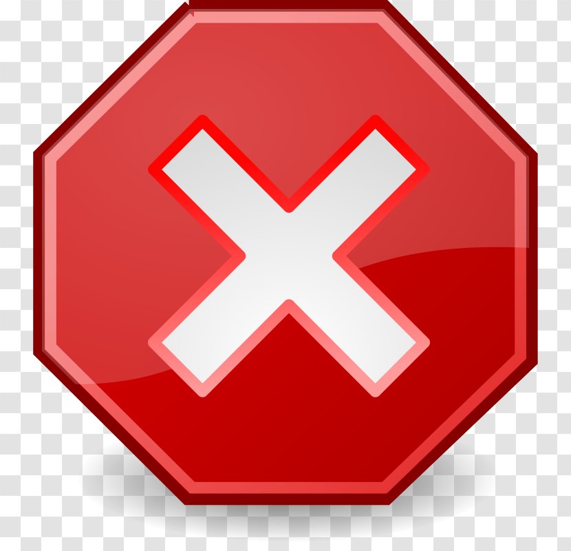 Free Content Stop Sign Clip Art - Website - Public Domain Icons Transparent PNG