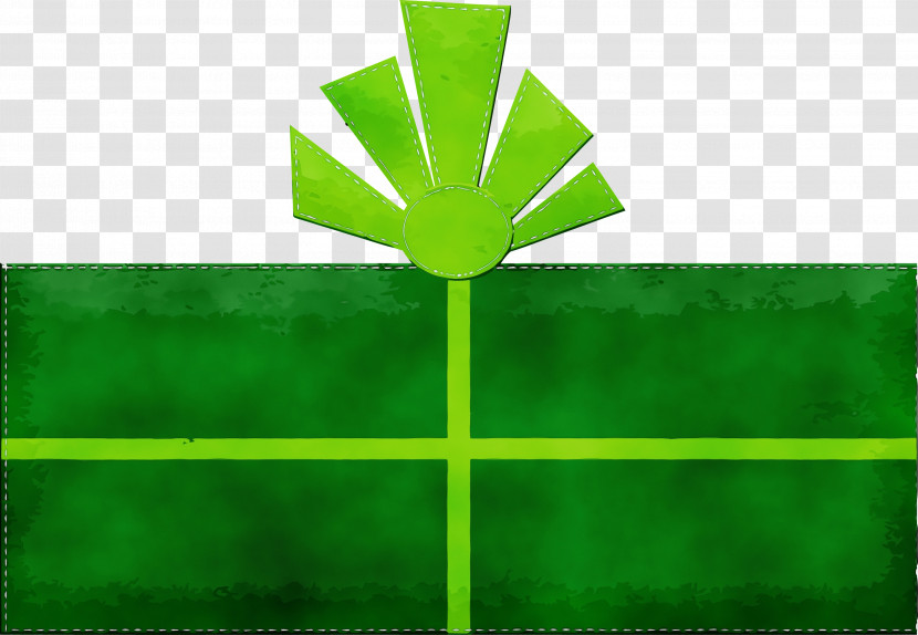 Green Leaf Flag Plant Grass Transparent PNG