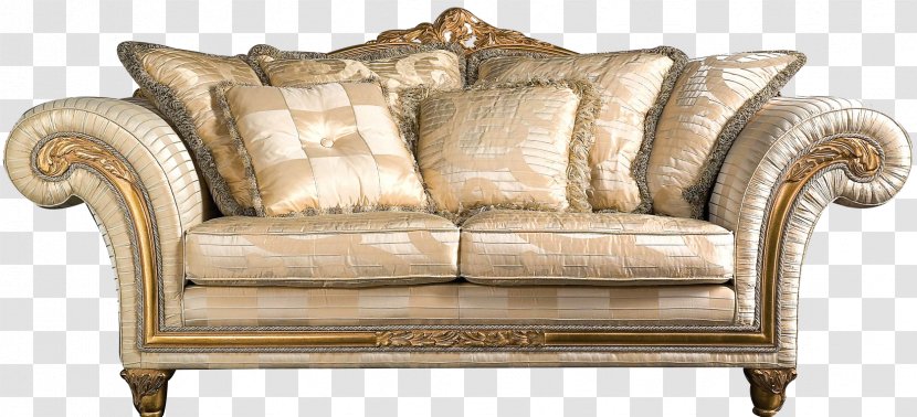 Couch Furniture Living Room Sofa Bed Transparent PNG