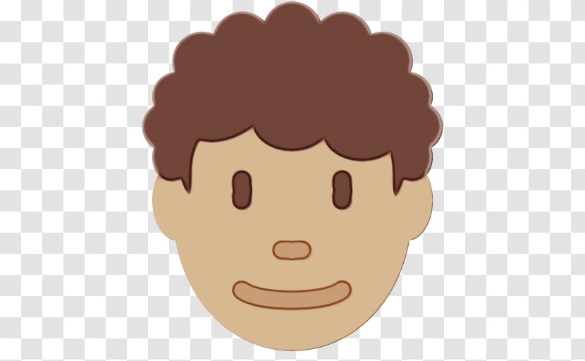 Emoji Hair - Smile - Animation Mouth Transparent PNG