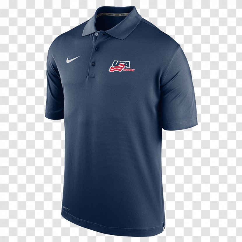 Polo Shirt Nike Dri-FIT T-shirt Kansas State University - Electric Blue Transparent PNG