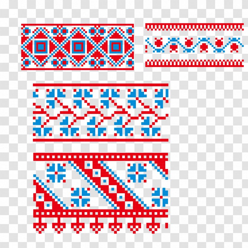 Motif Pattern - Point - Vector Material Decorative Edge Shading Transparent PNG