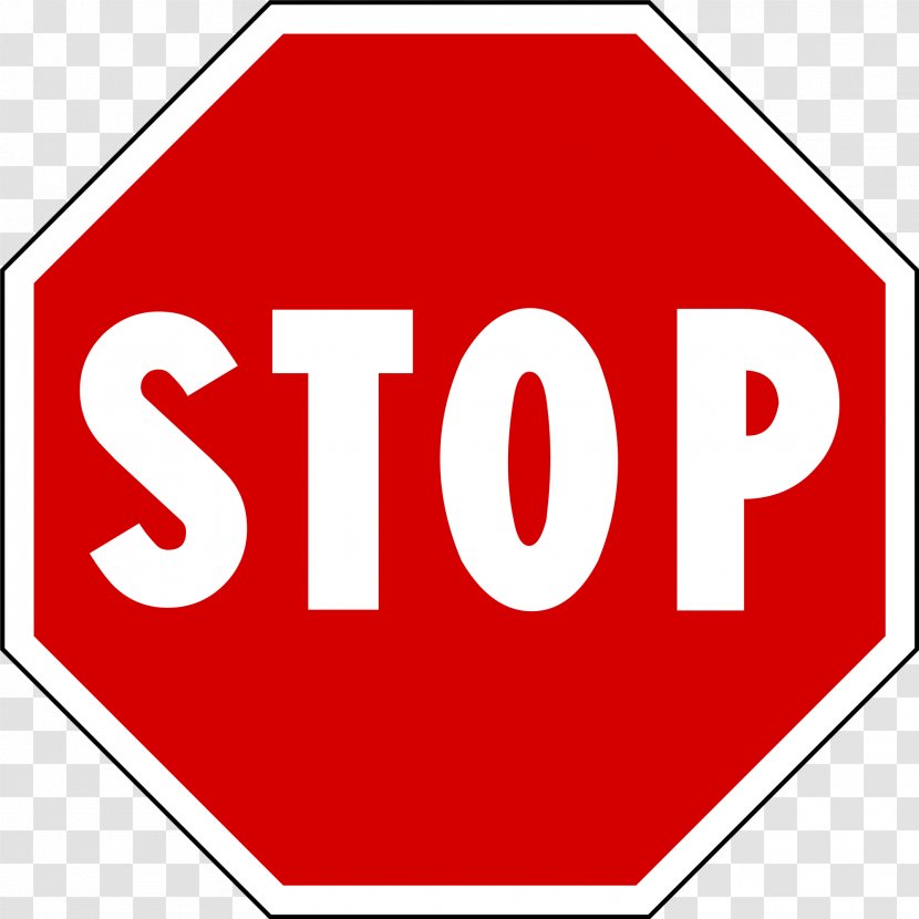 Stop Sign Traffic Road Transport Clip Art Transparent PNG