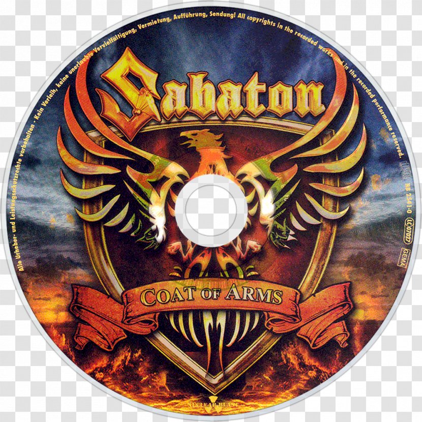 Coat Of Arms Sabaton Compact Disc GeenStijl Font - Logo Transparent PNG
