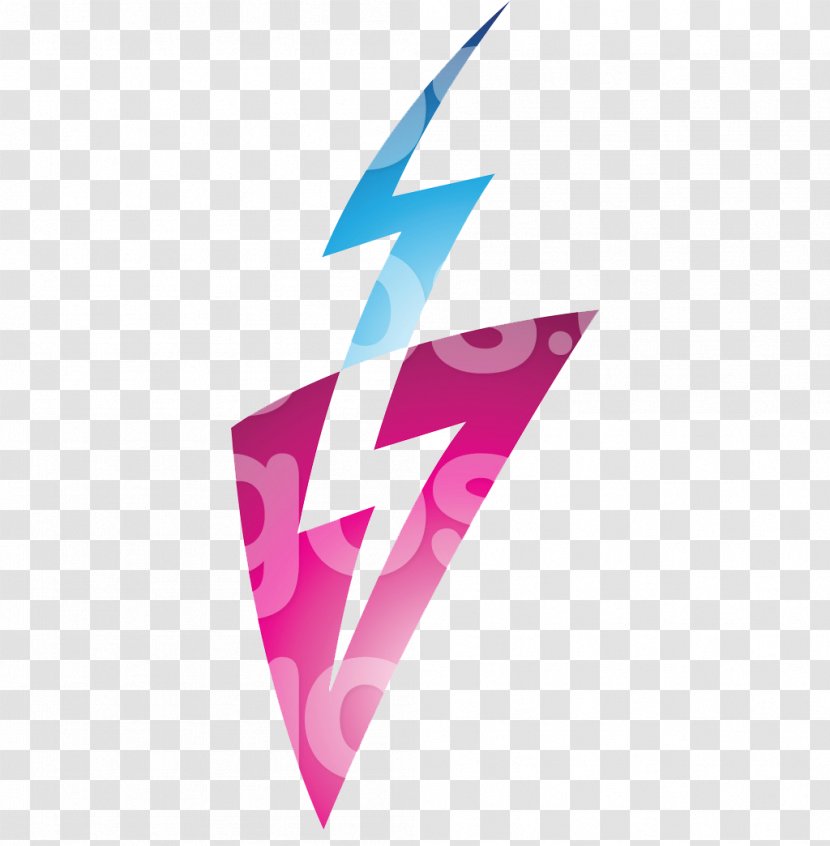 Lightning Strike Logo Illustration Symbol - Drawing Transparent PNG