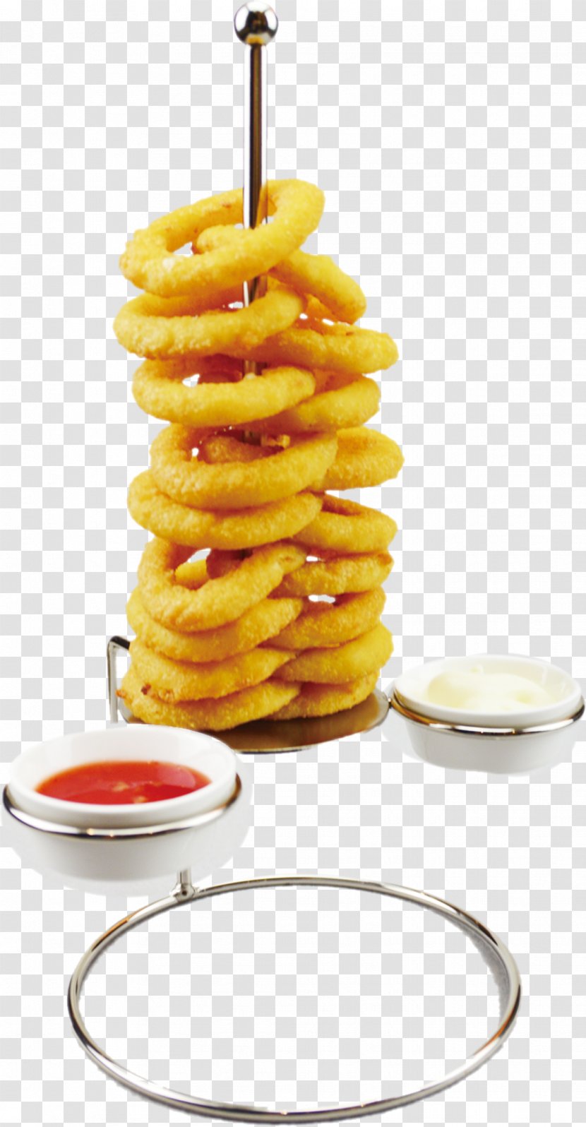 Onion Ring Fast Food Pancake - Restaurant - Western Rings Transparent PNG