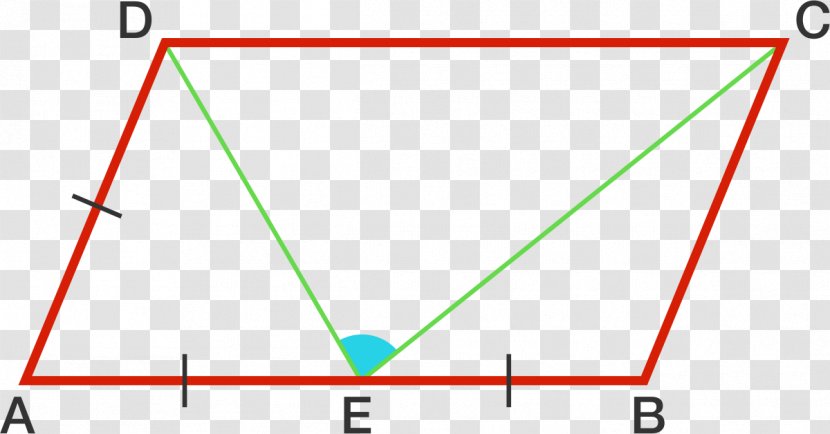 Triangle Parallelogram Line Rectangle - Degree - Rhombus Transparent PNG
