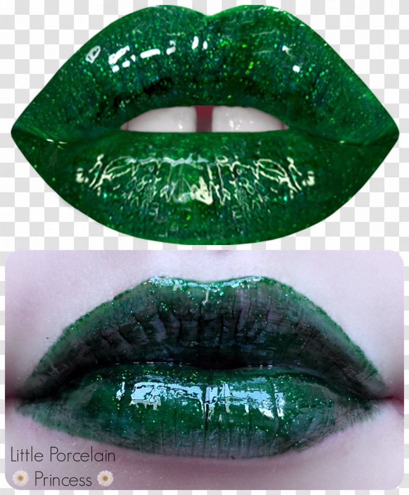Lip Balm Gloss Lipstick Glitter - Tree - Lime Frame Transparent PNG