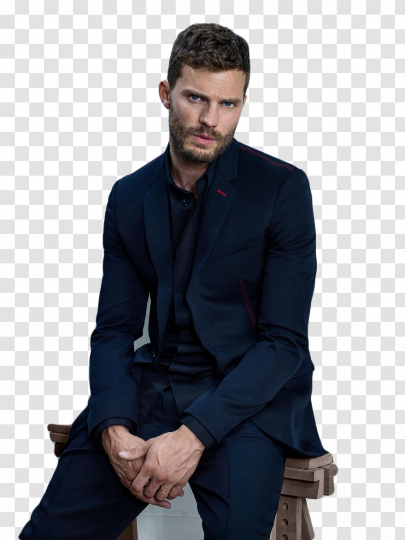 Jamie Dornan Christian Grey Fifty Shades Of Film - Coat Transparent PNG
