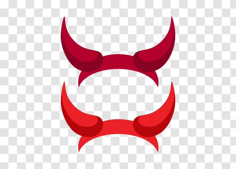 Sign Of The Horns Devil Clip Art - Red Transparent PNG