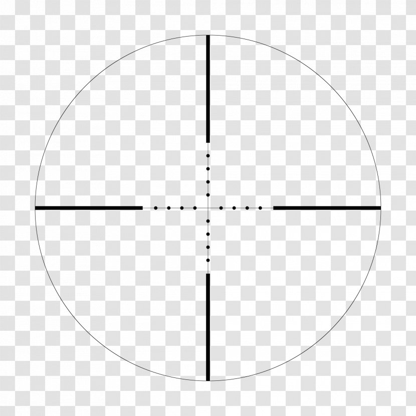 Reticle Telescopic Sight Milliradian Bushnell Corporation Minute Of Arc - Concentric Objects Transparent PNG