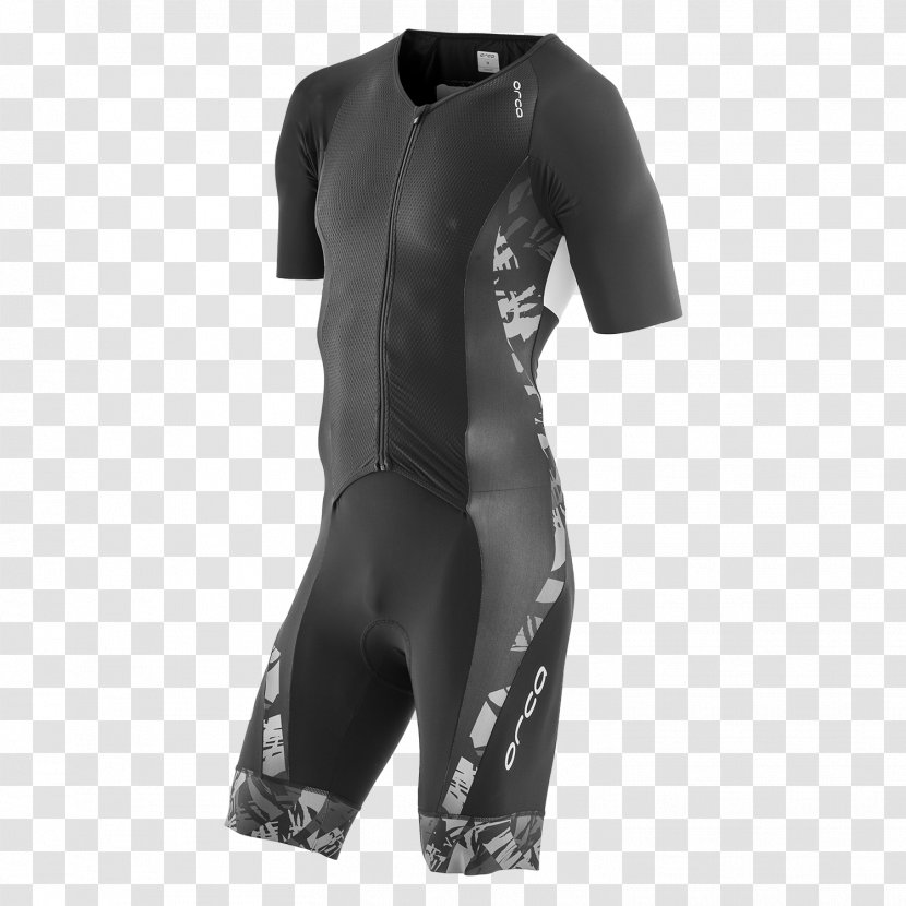 Sleeve Zoot Suit Clothing Triathlon - Black Transparent PNG