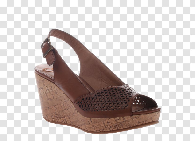 Wedge Peep-toe Shoe Sandal High-heeled - Footwear Transparent PNG