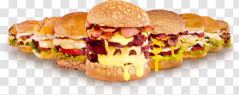 Slider Cheeseburger Breakfast Sandwich Hamburger Fast Food - Restaurant Transparent PNG