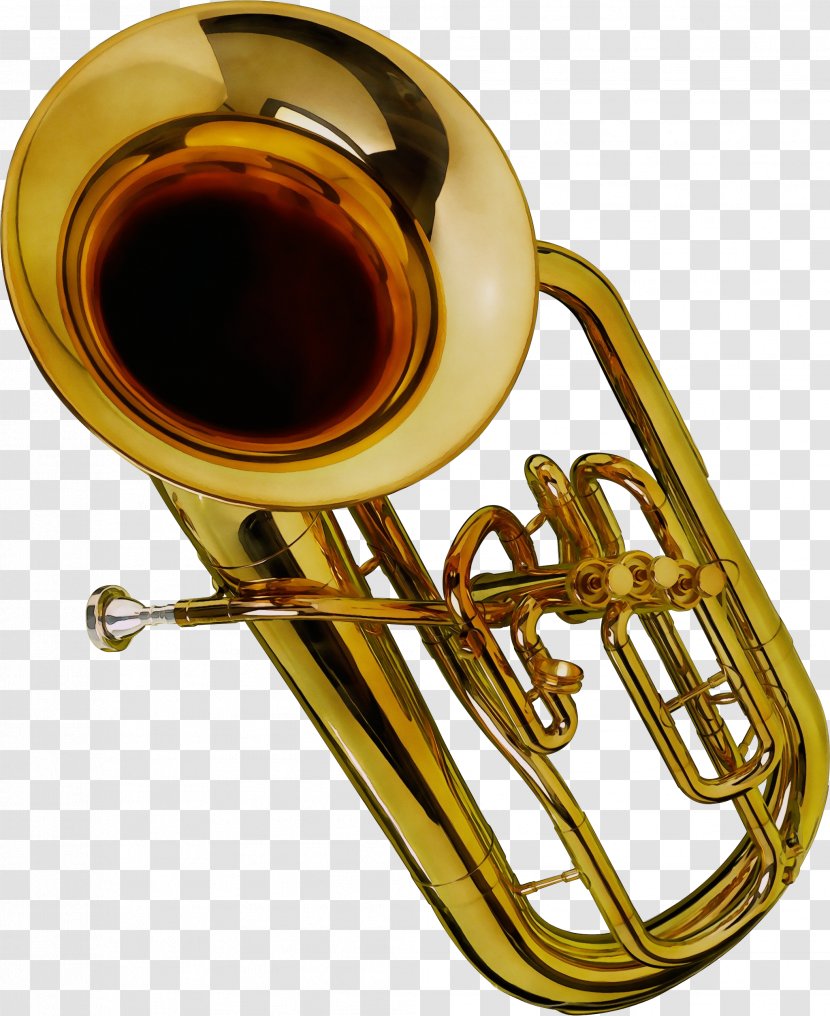 Brass Instrument Musical Wind Vienna Horn Alto - Cornet - Mellophone Transparent PNG