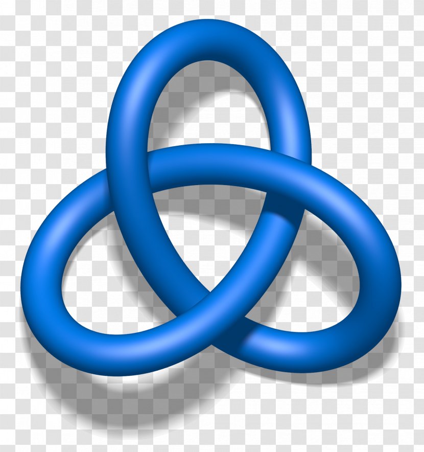 Trefoil Knot Theory Unknot Mathematics - Topology Transparent PNG