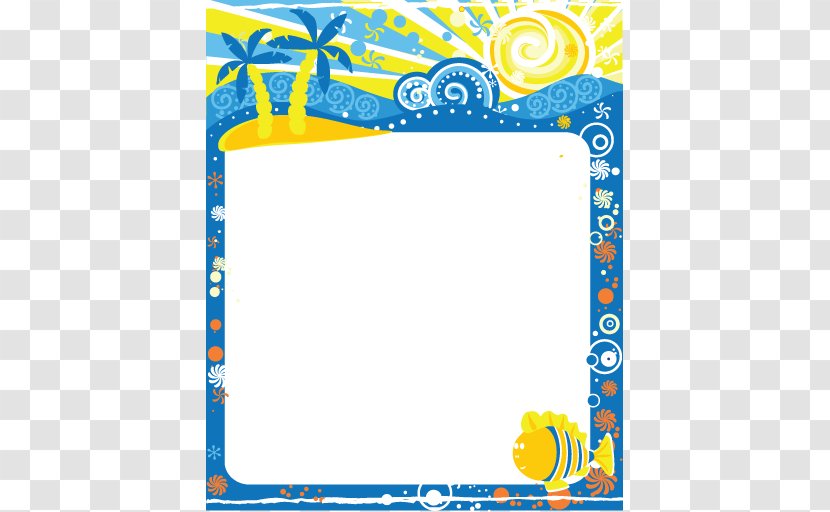 Picture Frame Calendar Clip Art - Coconut Tree Decorative Transparent PNG