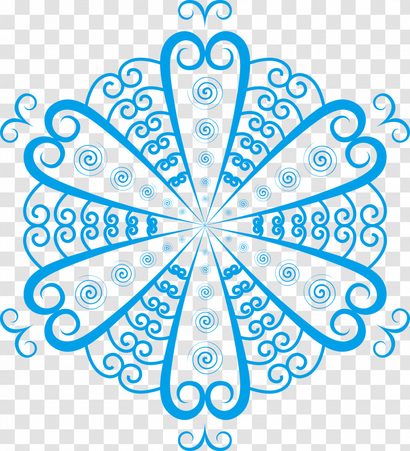 Snowflake Winter Christmas Transparent PNG