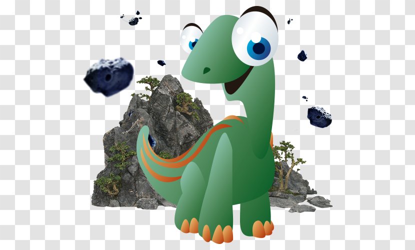 Strong Domineering Cute Cartoon Dinosaur - Carnivoran - Organism Transparent PNG