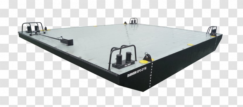 Pontoon Damen Group Steel Barge Float - Meter - Bridge Transparent PNG