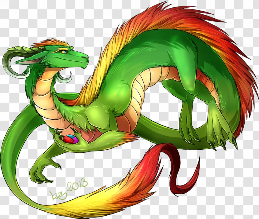 Chinese Dragon Easter Legendary Creature - People In The City Transparent PNG