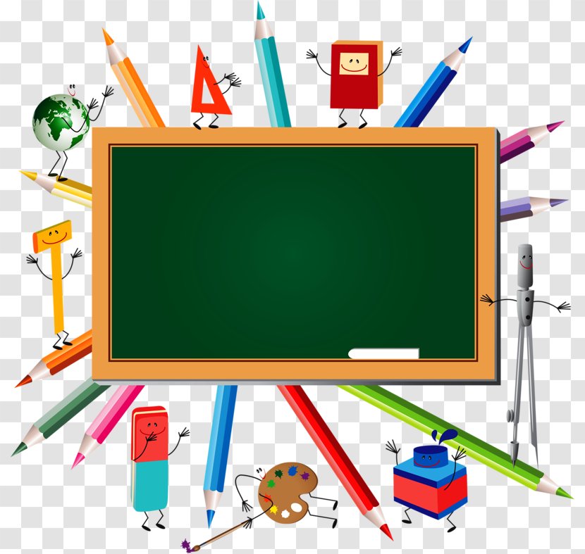 School Cadres Décoratifs Drawing Clip Art - Supplies Transparent PNG