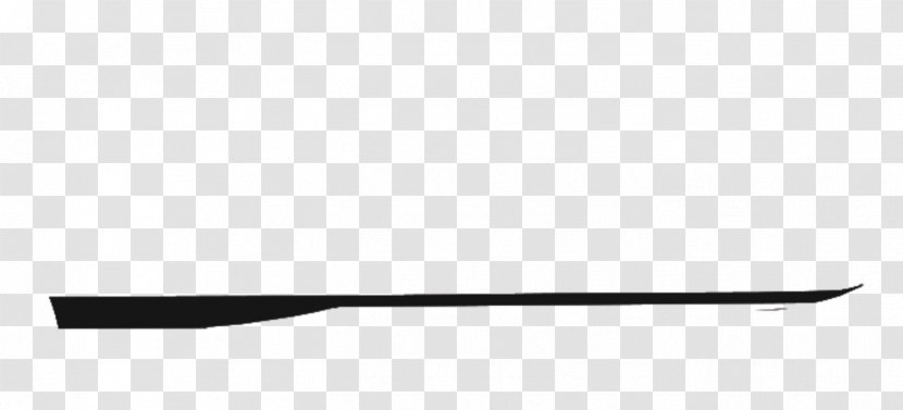 Line Angle - Black And White Transparent PNG