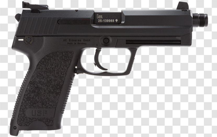 Heckler & Koch USP Compact .45 ACP 9×19mm Parabellum - Safety - 919mm Transparent PNG