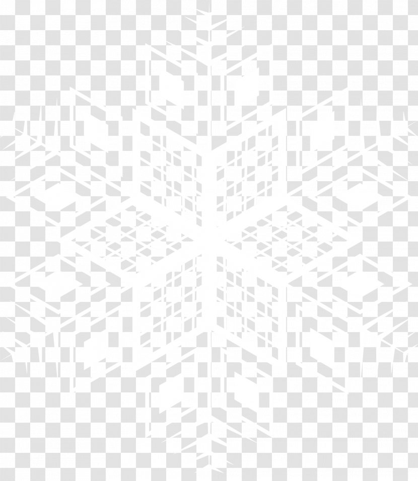 White Clip Art - Point - Cartoon Gray Snowflake Transparent PNG