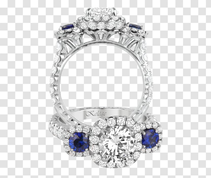 Wedding Ring Sapphire Engagement - Diamond - Creative Rings Transparent PNG