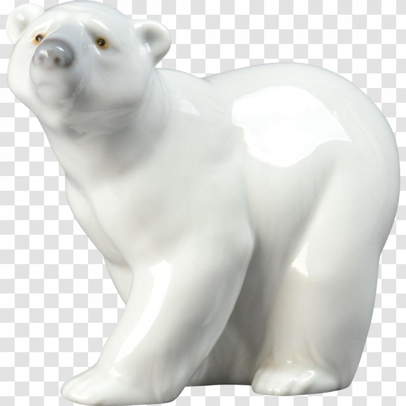 Polar Bear Animal Figurine Carnivora Transparent PNG