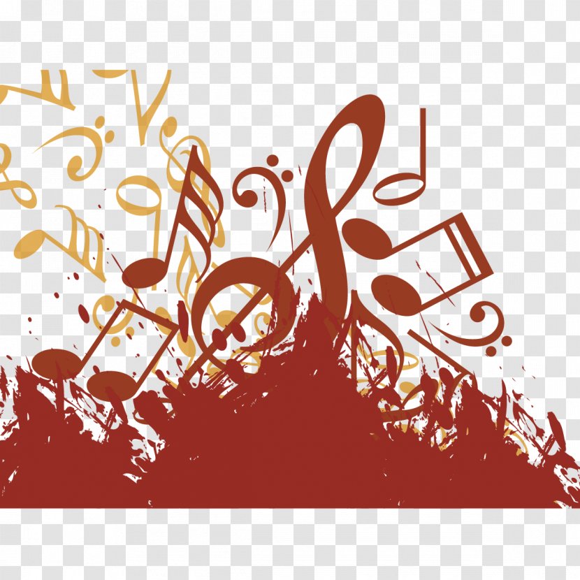 Musical Note Illustration - Silhouette Transparent PNG