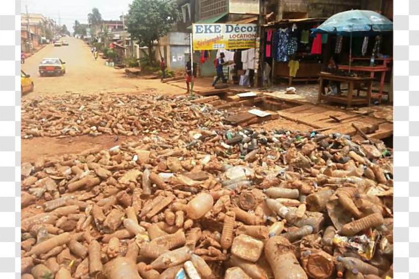 Yaoundé Lom Pangar Dam Job Waste City - Soil - Plastic Pollution Transparent PNG