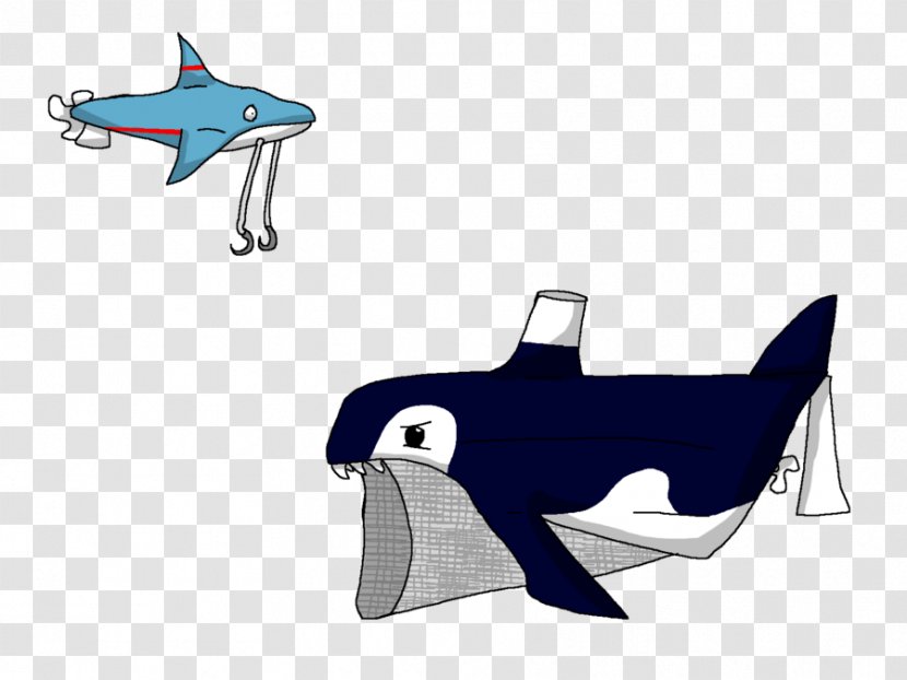 Shark Cartoon - Wing Transparent PNG