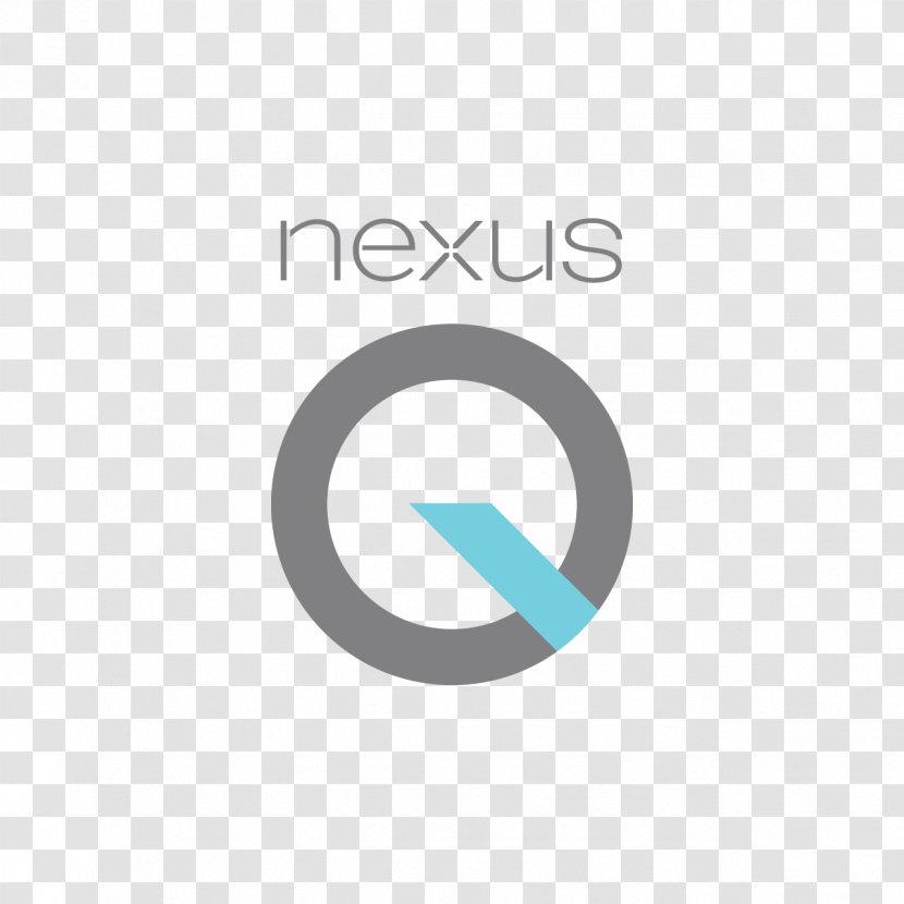 Logo Nexus Q - Text Transparent PNG