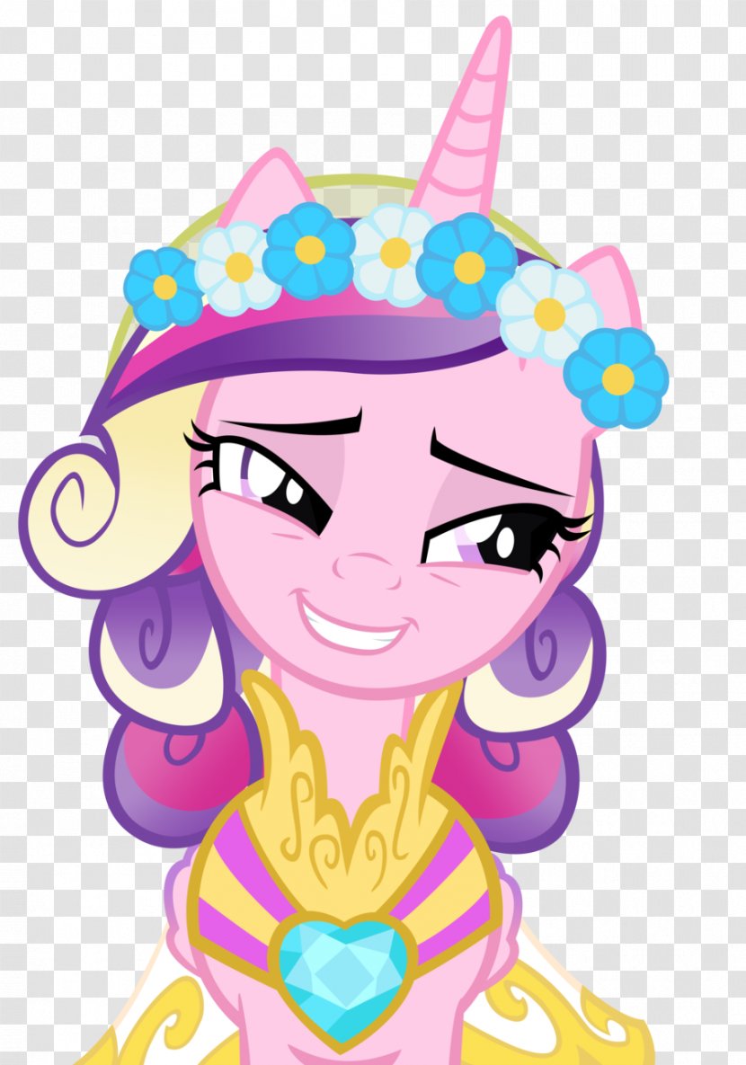 Princess Cadance My Little Pony Celestia Rarity - Headgear Transparent PNG