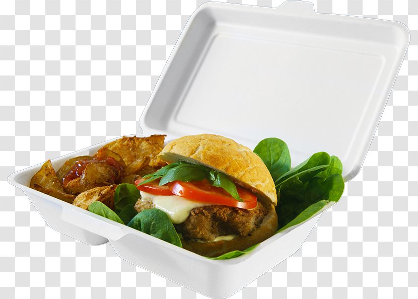 Take-out Hamburger Lunch Vegetarian Cuisine Container - Takeout - Takeaway Service Transparent PNG