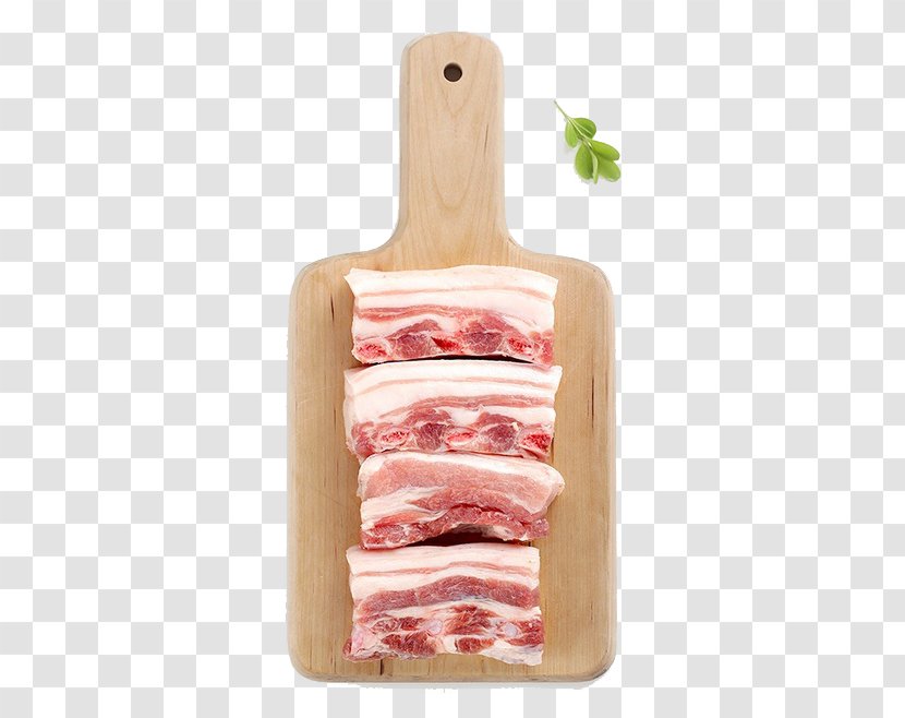Red Braised Pork Belly Meat Domestic Pig - Cartoon Transparent PNG