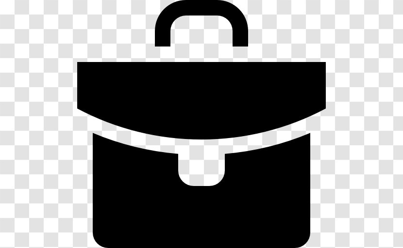 Briefcase Handbag Leather - Black - And White Transparent PNG