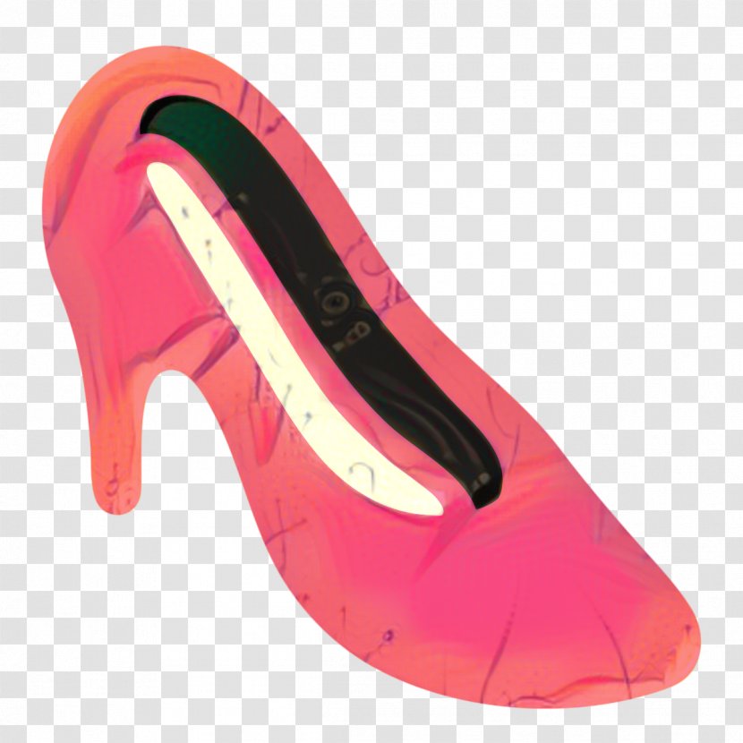 Pink Background - Footwear - Magenta High Heels Transparent PNG