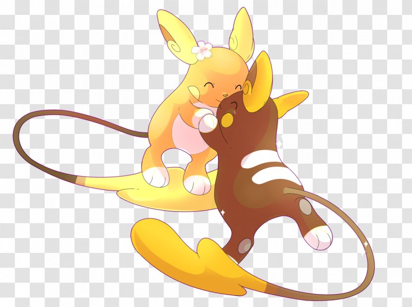Raichu Pikachu Pokémon Sun And Moon Vulpix - Animal Figure Transparent PNG