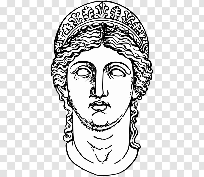 Ancient Greece Greek Sculpture Clip Art - Flower Transparent PNG