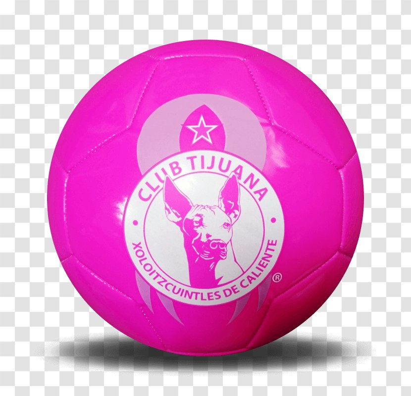 Club Tijuana C.F. Monterrey Primera División De México Clausura 2018 Mexican Hairless Dog - Pink - Balones Transparent PNG
