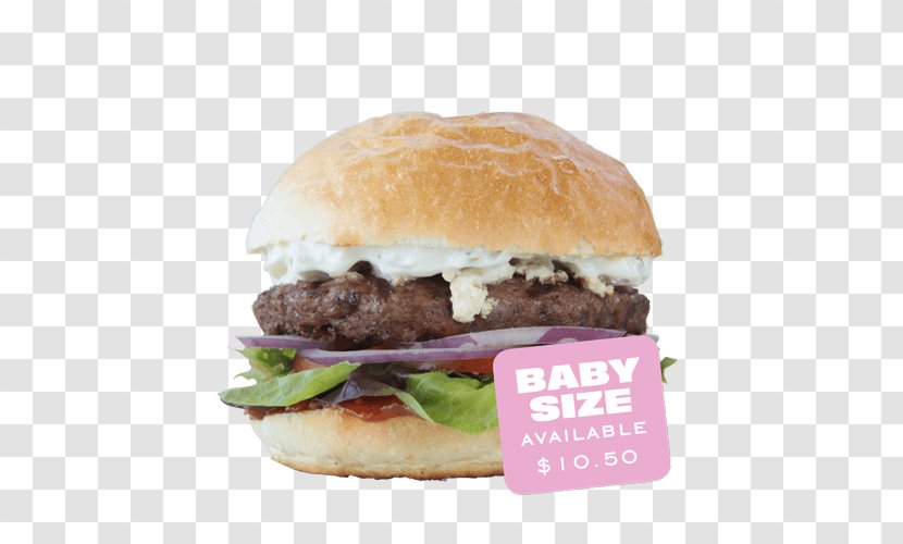 Slider Cheeseburger Hamburger Breakfast Sandwich Fast Food - Veggie Burger - Bun Transparent PNG